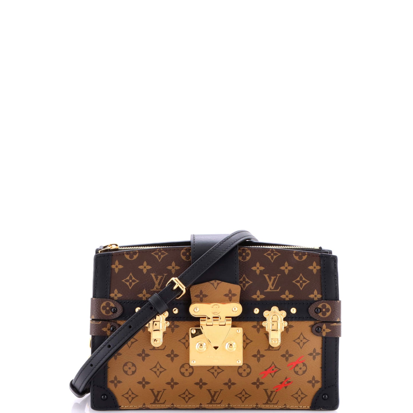 Trunk Clutch Reverse Monogram Canvas