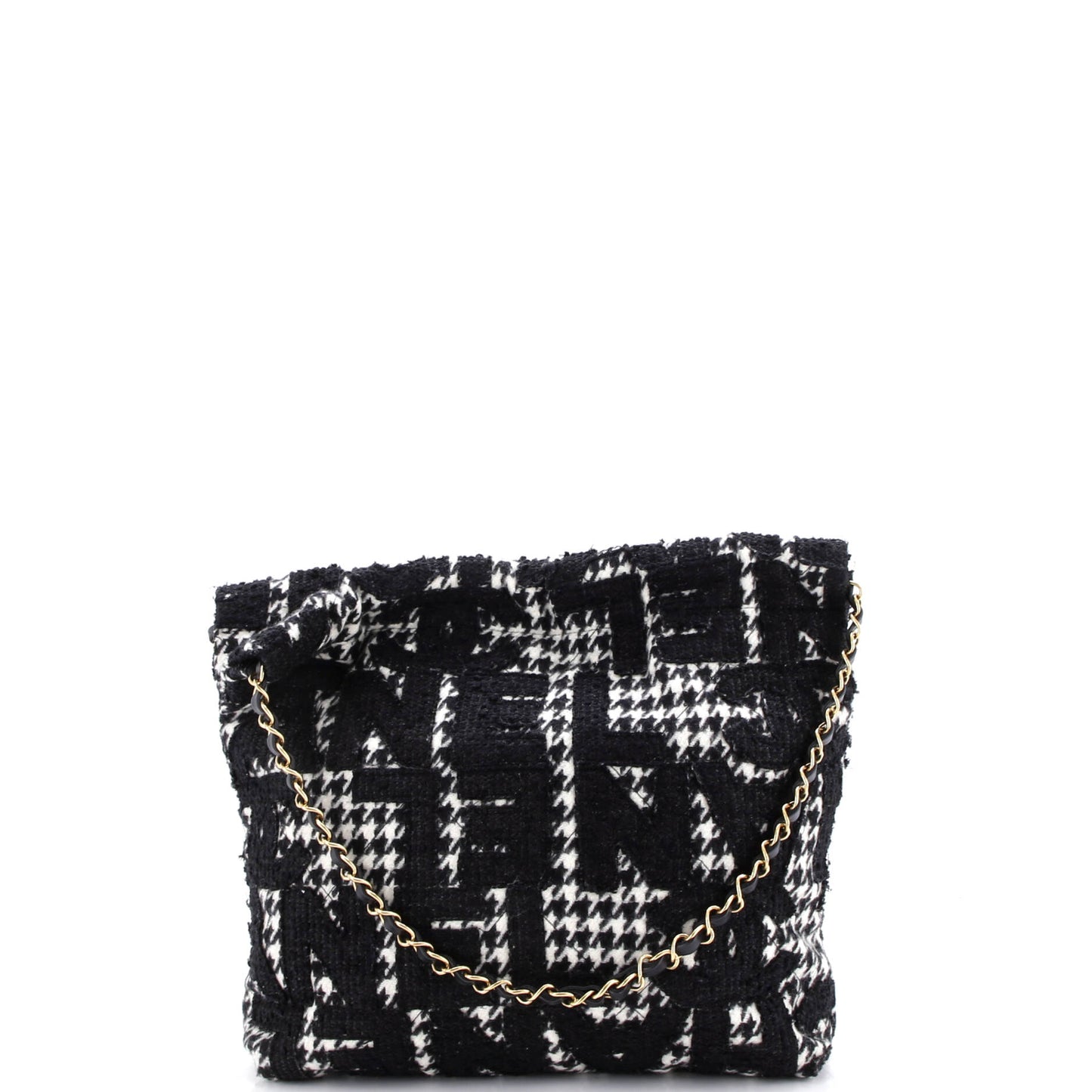 22 Chain Hobo Logo Quilted Tweed Small