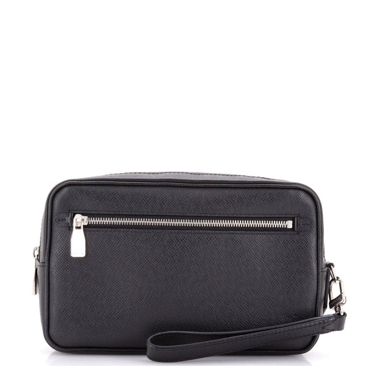 Kasai Clutch Taiga Leather