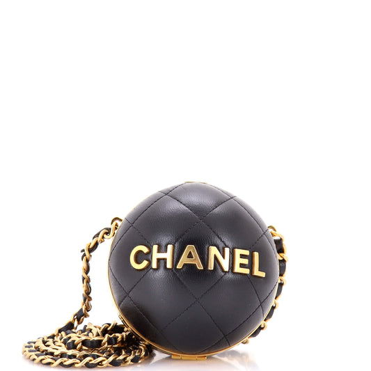 22 Sphere Minaudiere Quilted Lambskin