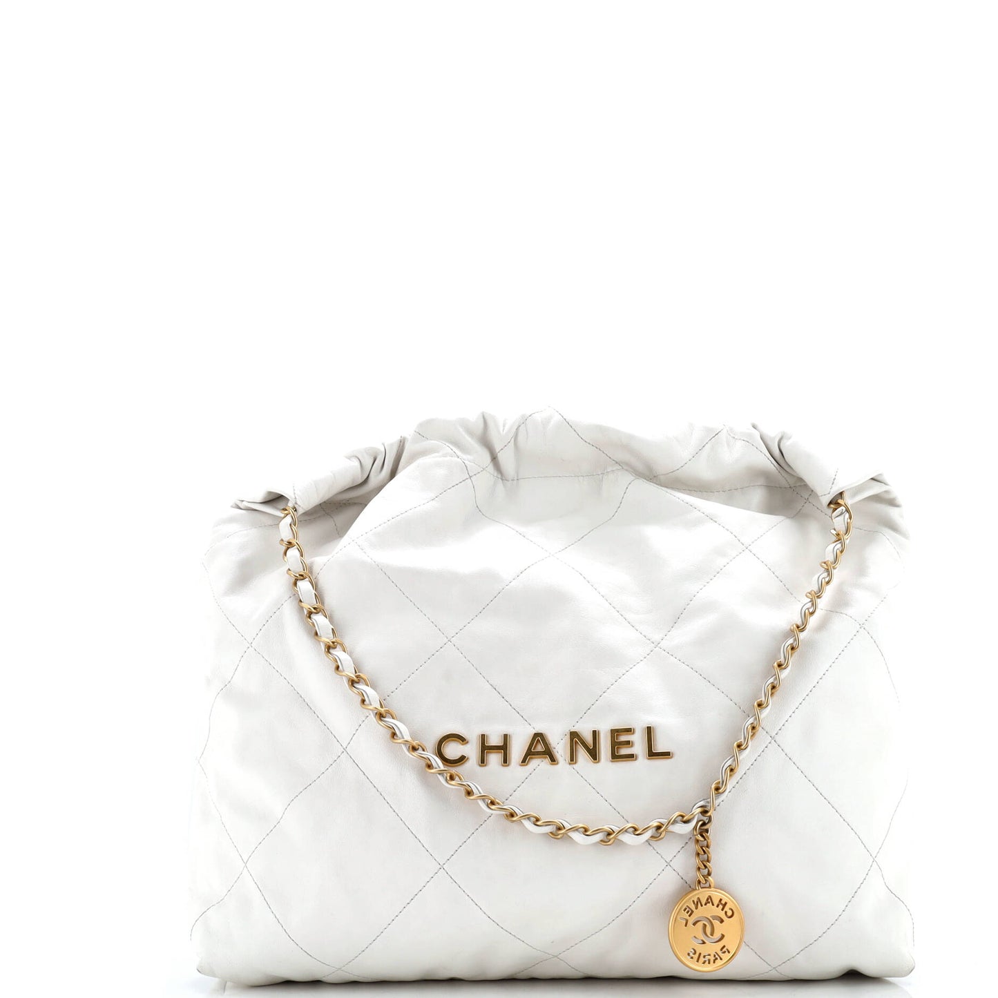 22 Chain Hobo Quilted Calfskin Medium