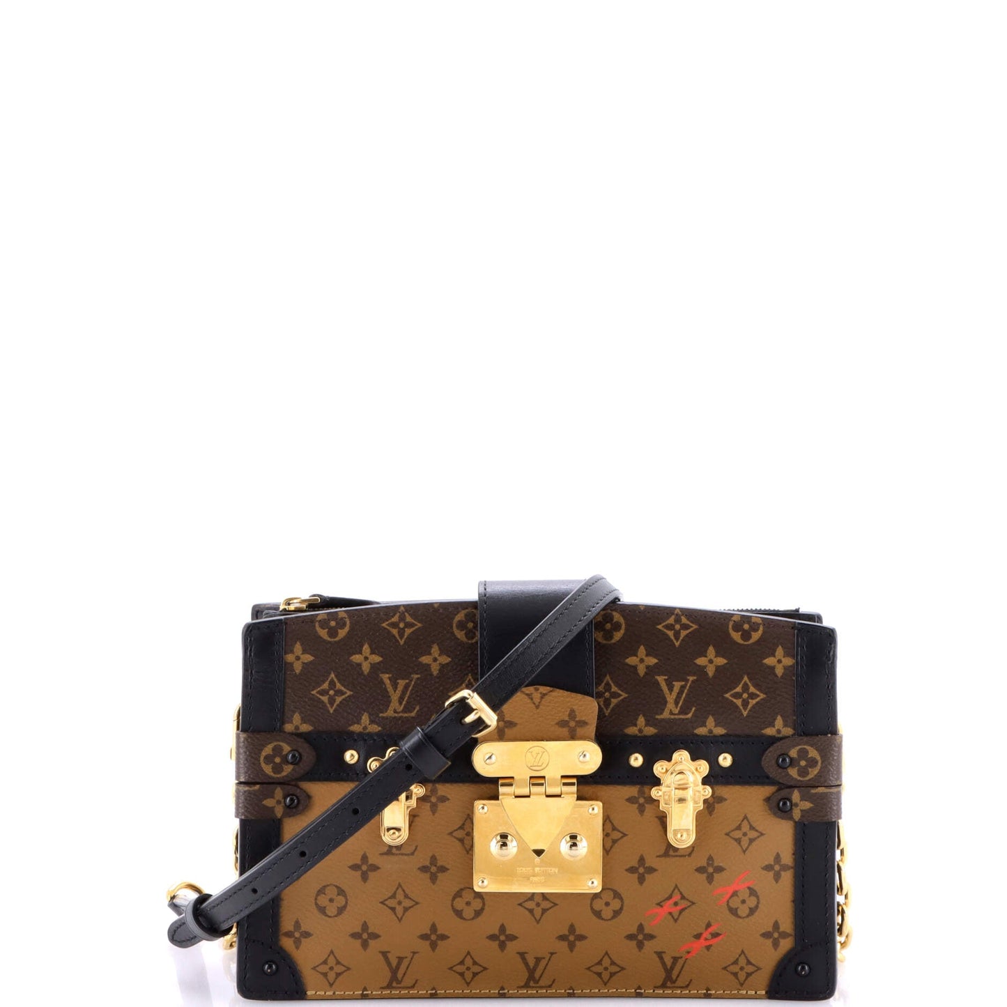 Trunk Clutch Reverse Monogram Canvas
