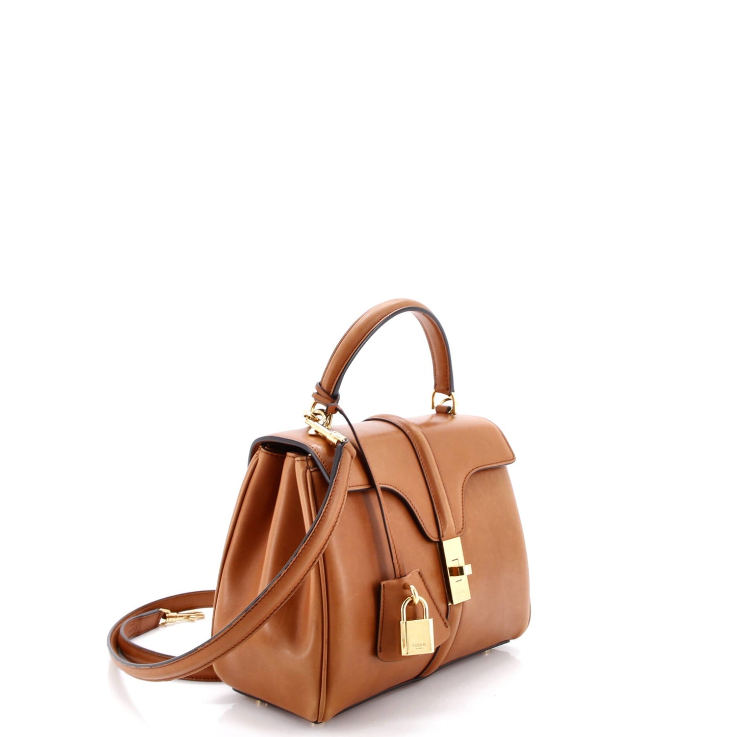 16 Top Handle Bag Smooth Calfskin Small