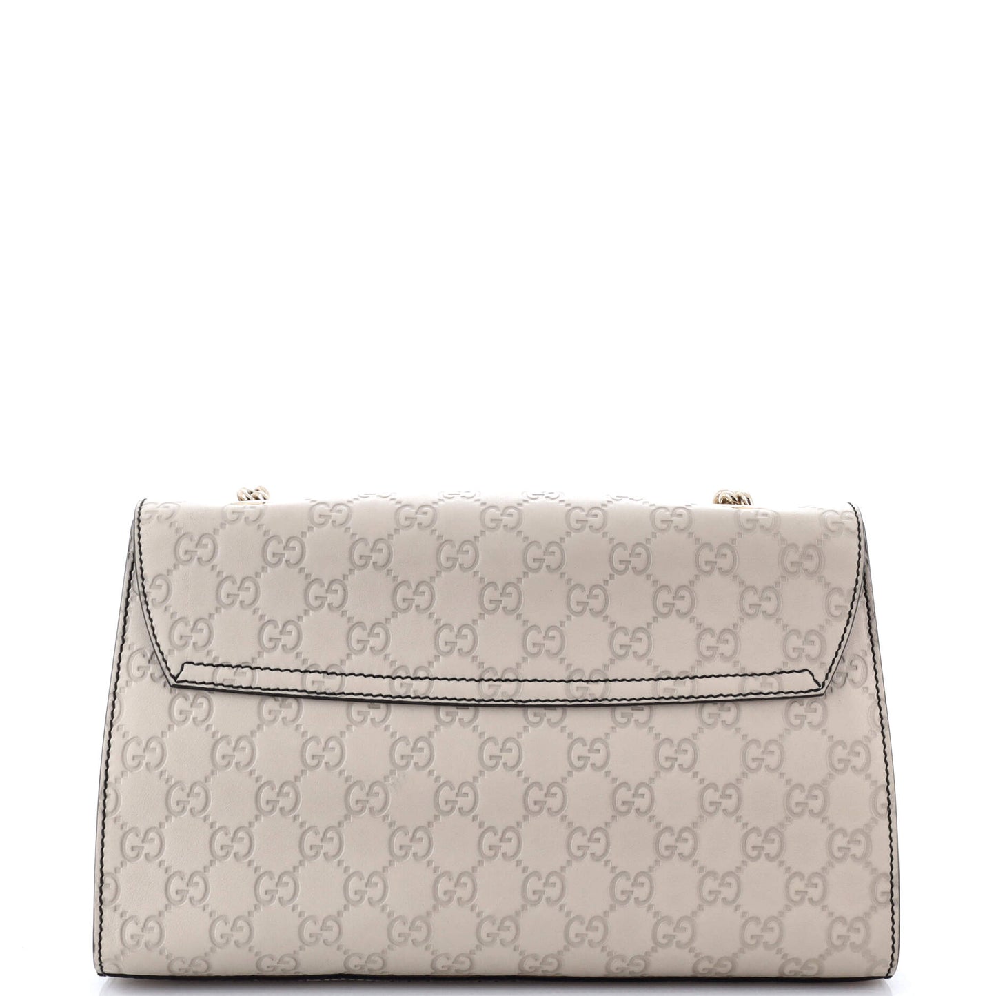 Emily Chain Flap Bag Guccissima Leather Medium