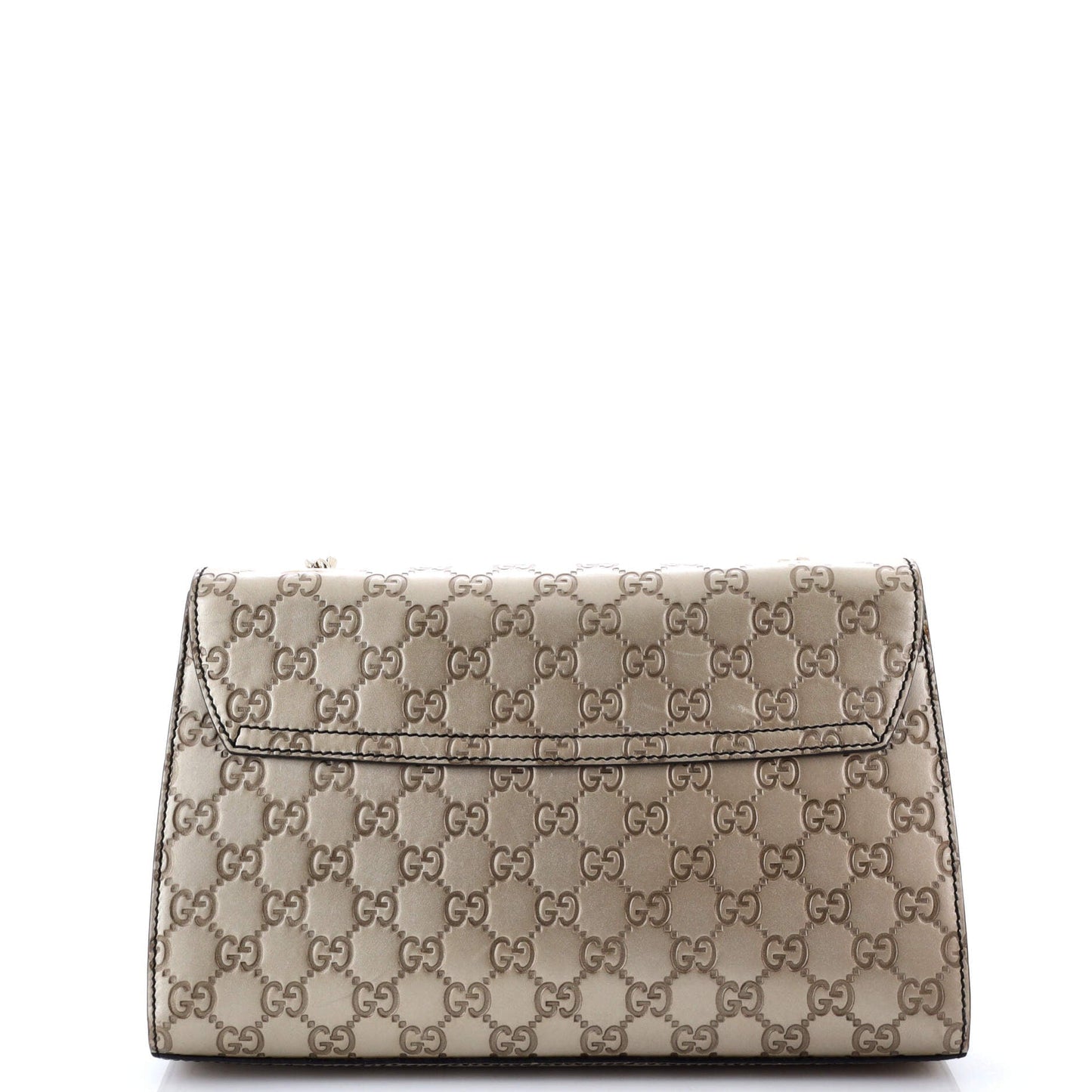 Emily Chain Flap Bag Guccissima Leather Medium