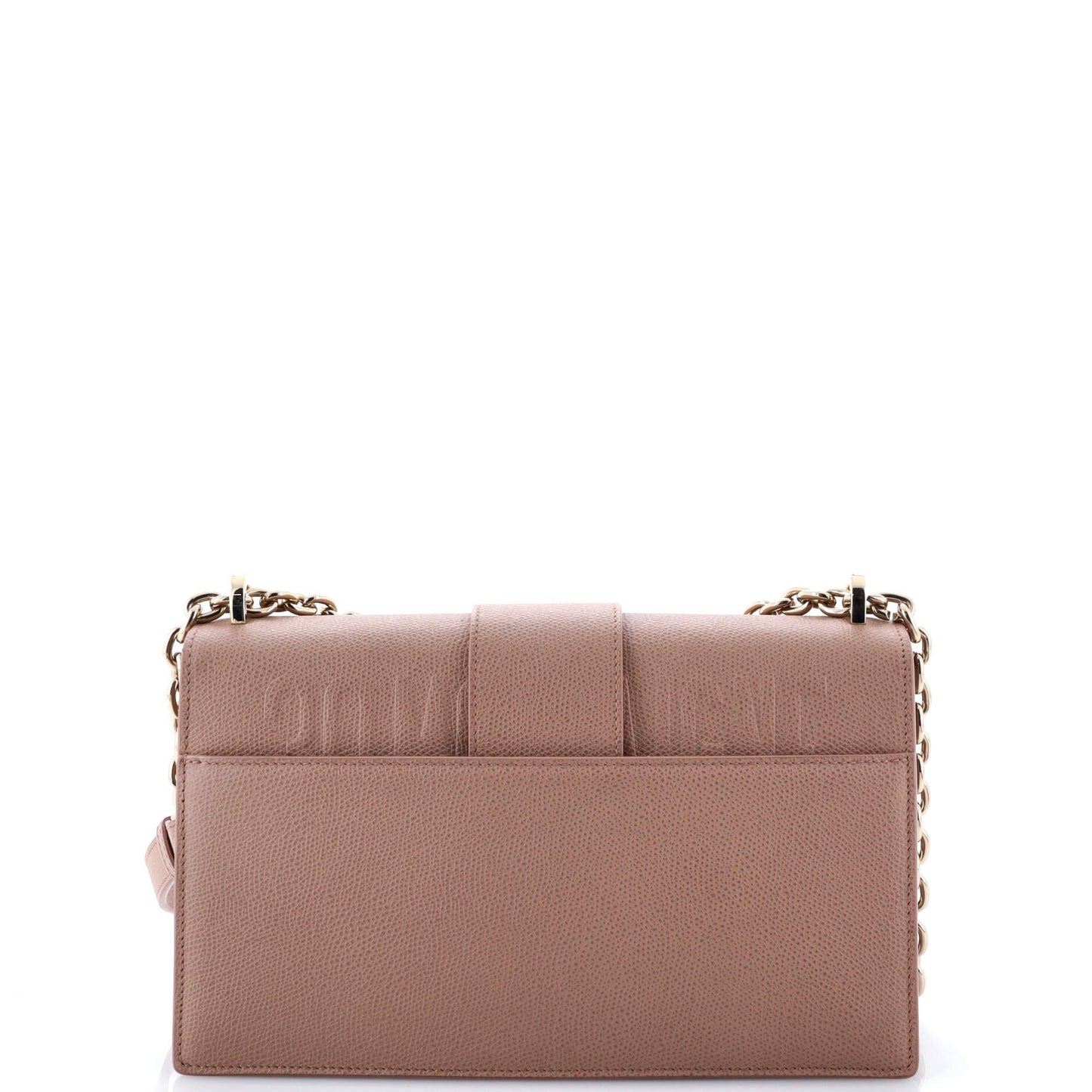 30 Montaigne Chain Flap Bag Leather East West