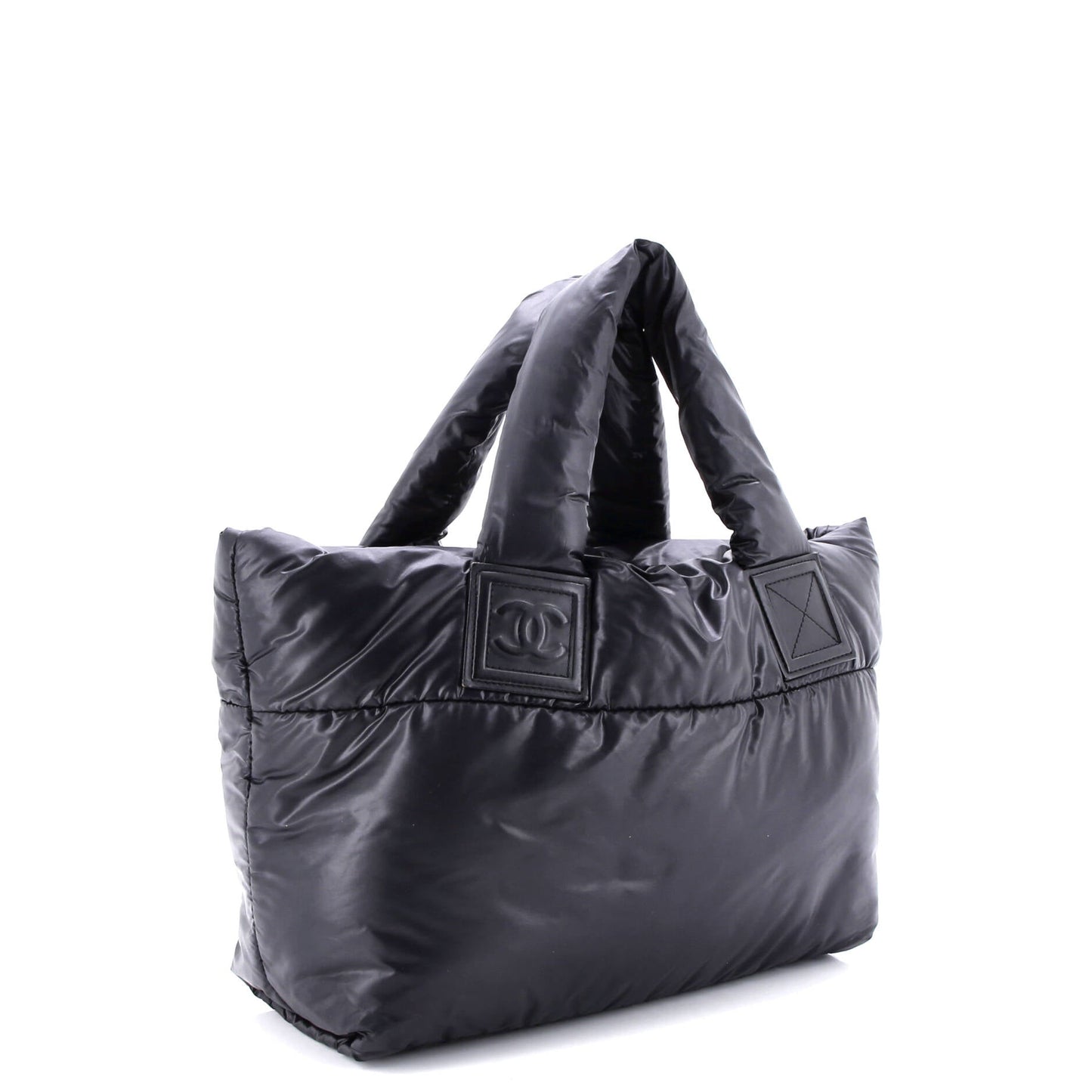 Coco Cocoon Reversible Tote Quilted Nylon Small