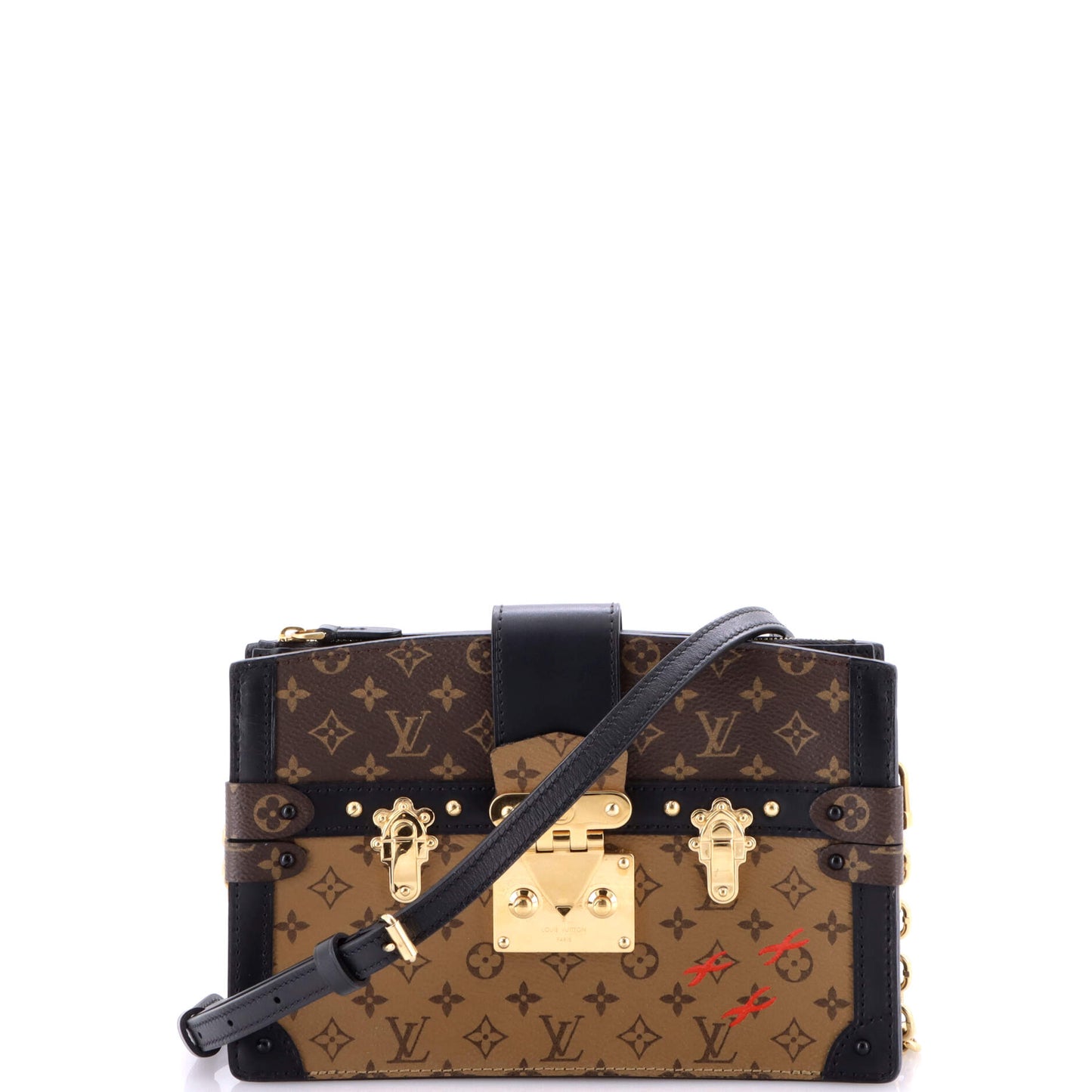 Trunk Clutch Reverse Monogram Canvas