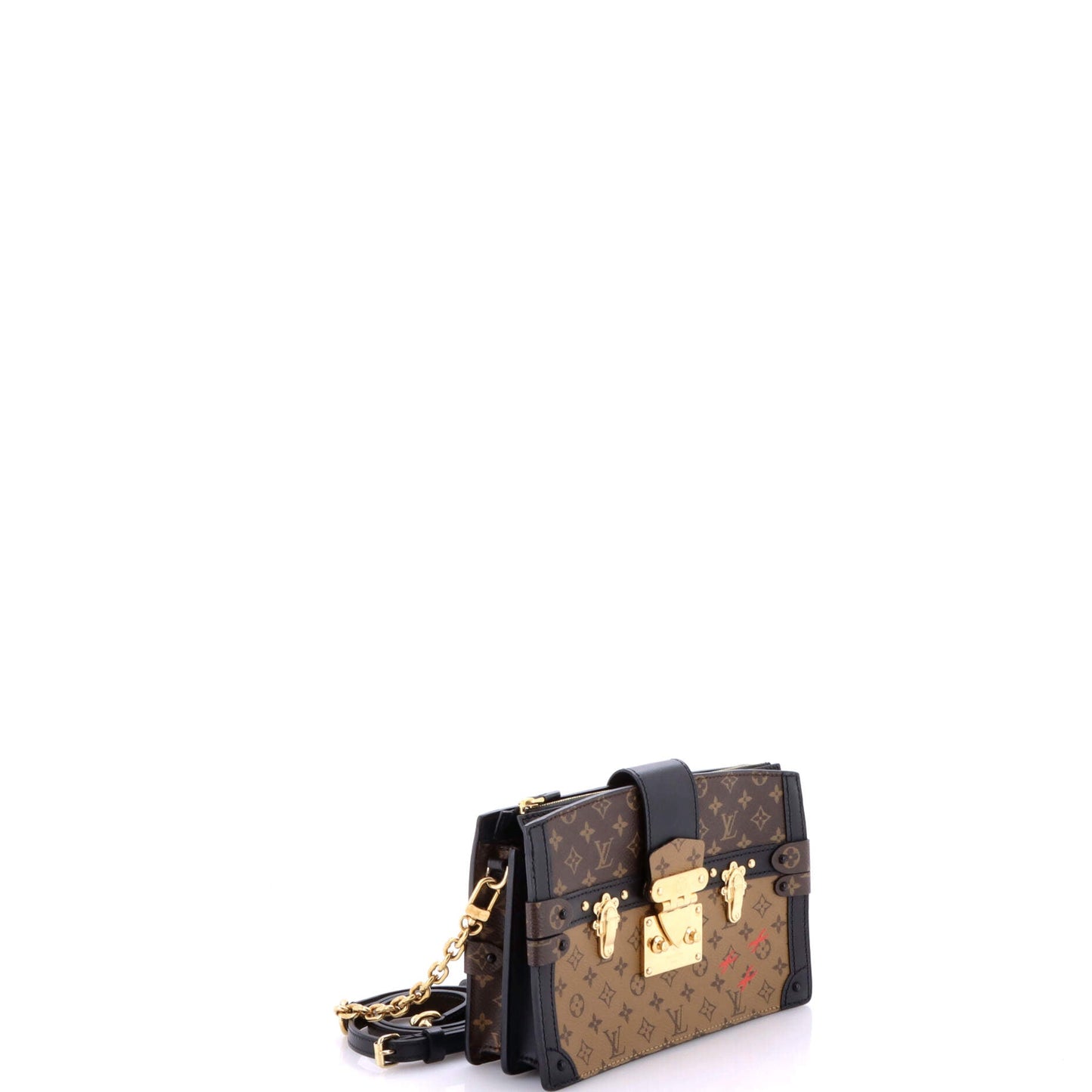 Trunk Clutch Reverse Monogram Canvas