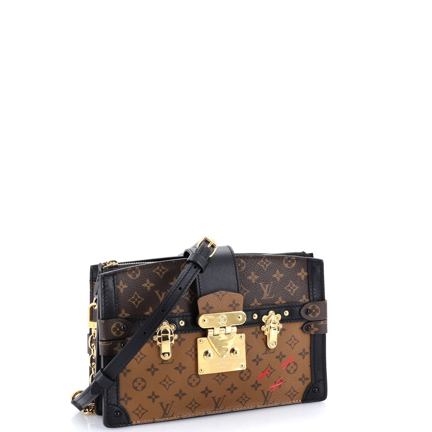Trunk Clutch Reverse Monogram Canvas
