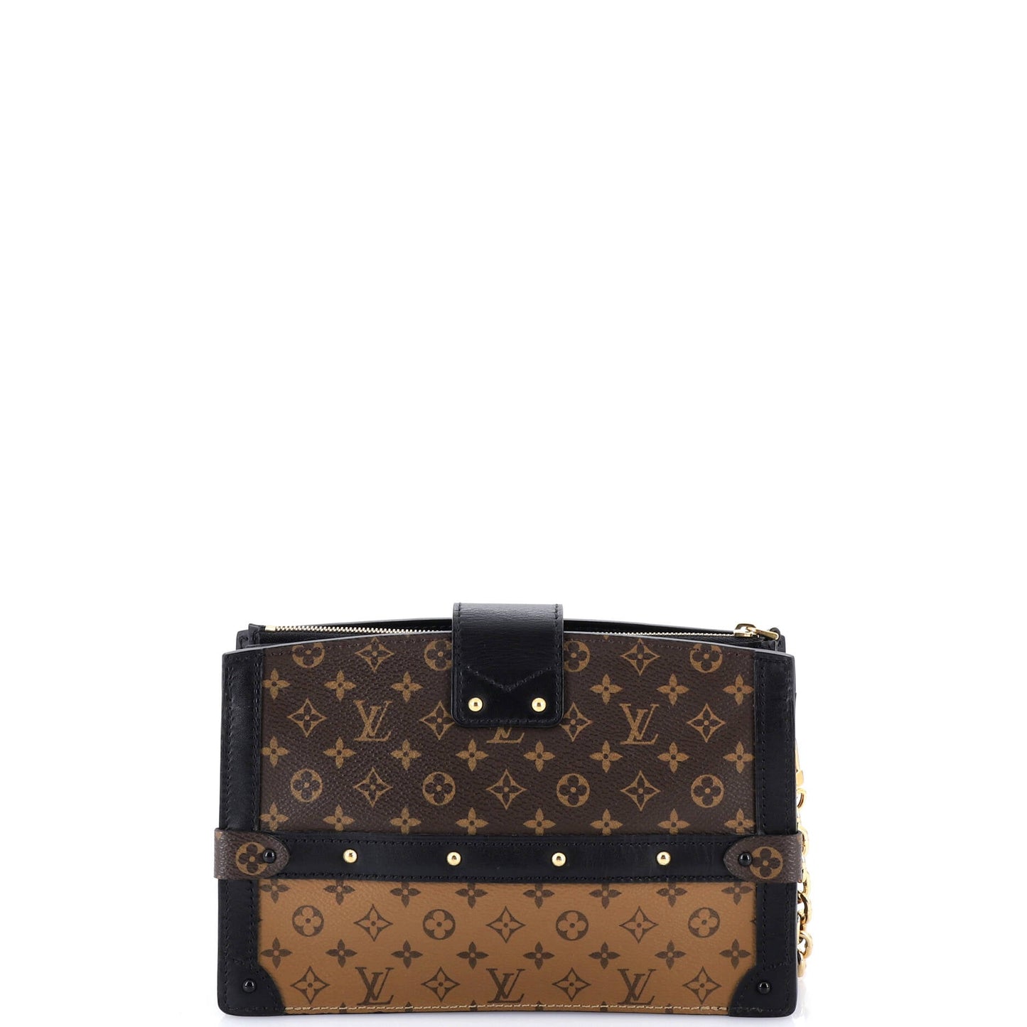 Trunk Clutch Reverse Monogram Canvas