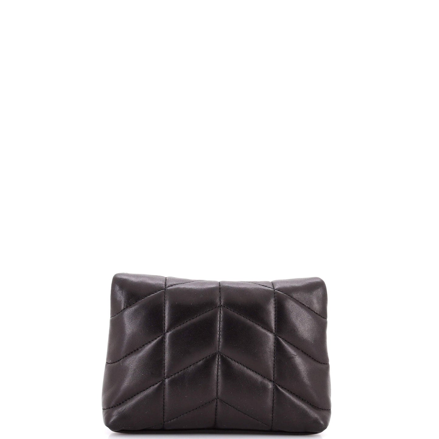 LouLou Puffer Clutch Leather Small