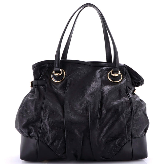 Full Moon Tote Guccissima Leather Large
