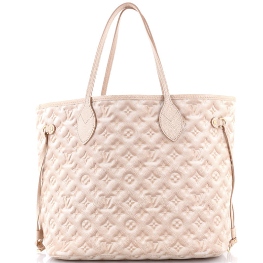 Neverfull NM Tote Stardust Monogram Empreinte Leather MM