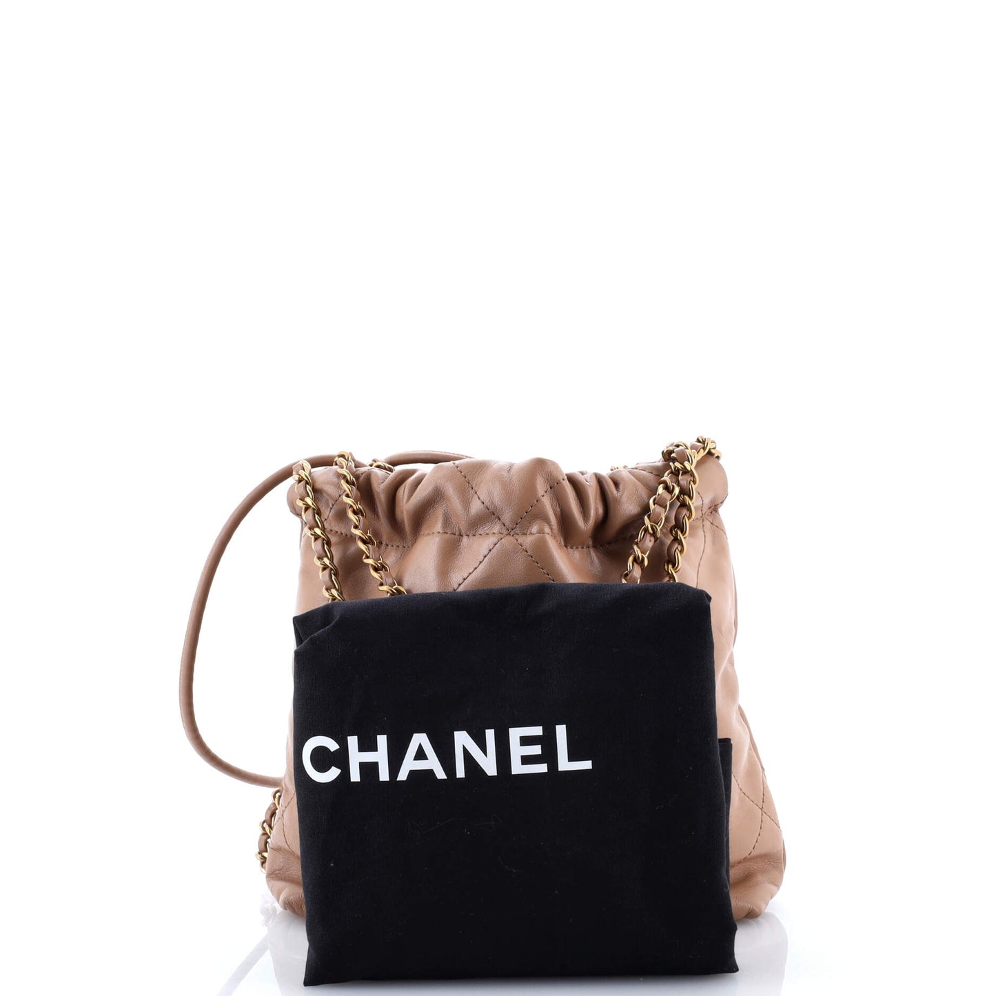 22 Chain Hobo Quilted Calfskin Mini