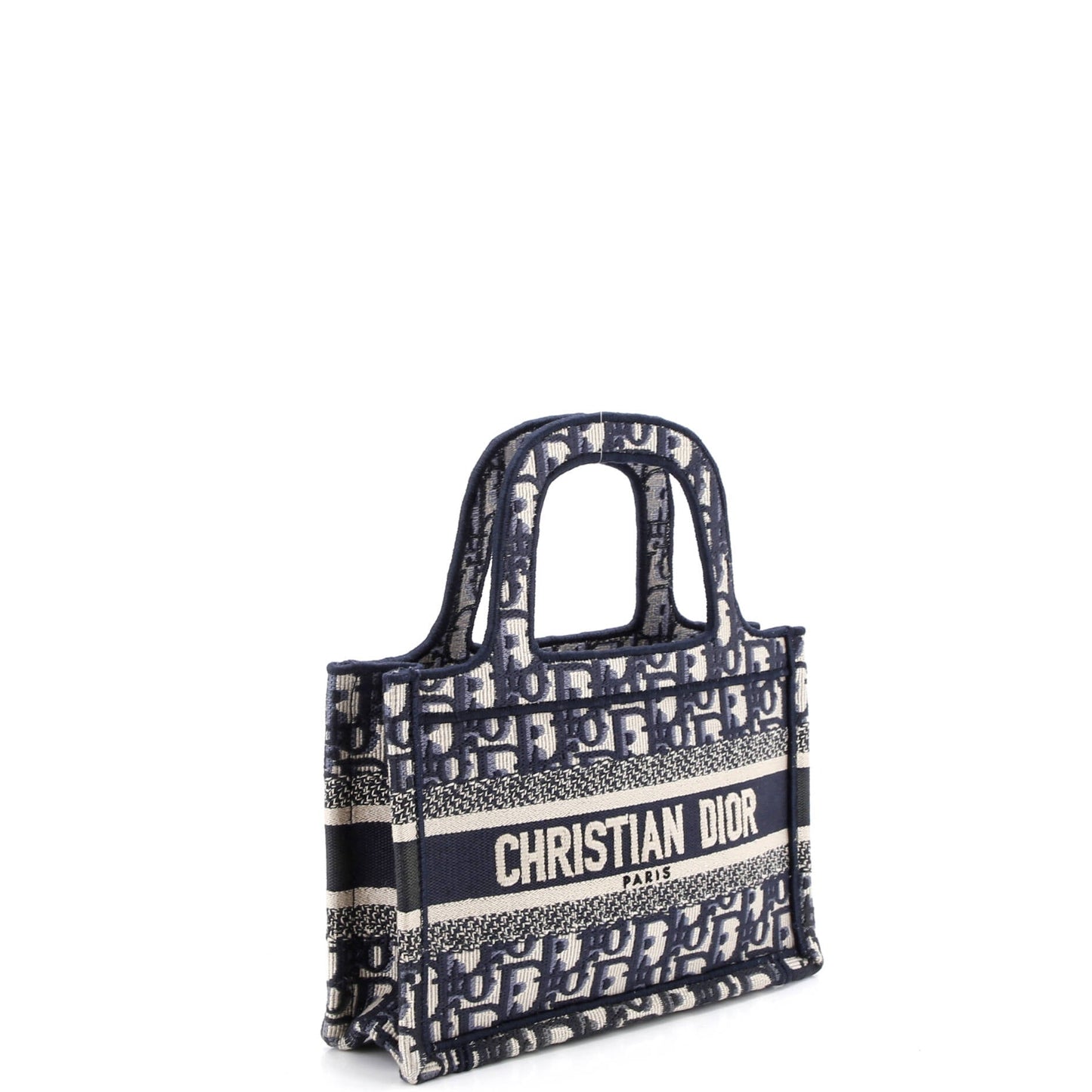 Book Tote Oblique Canvas Mini