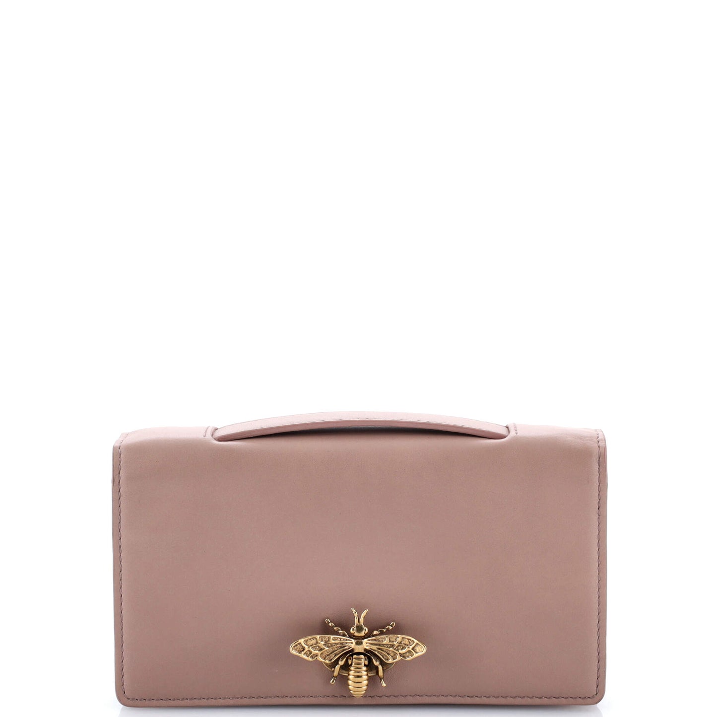 Bee Clutch Leather