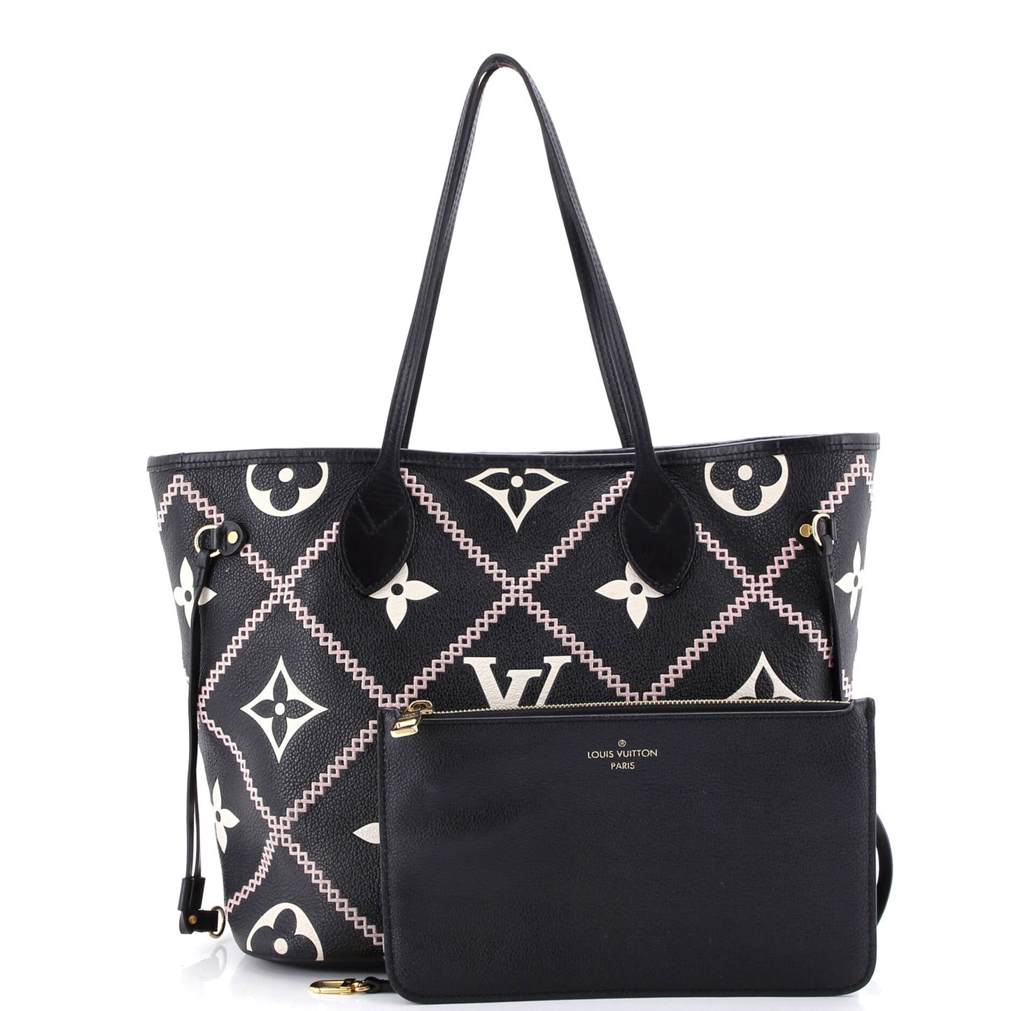 Neverfull NM Tote Monogram Empreinte Giant Broderies MM