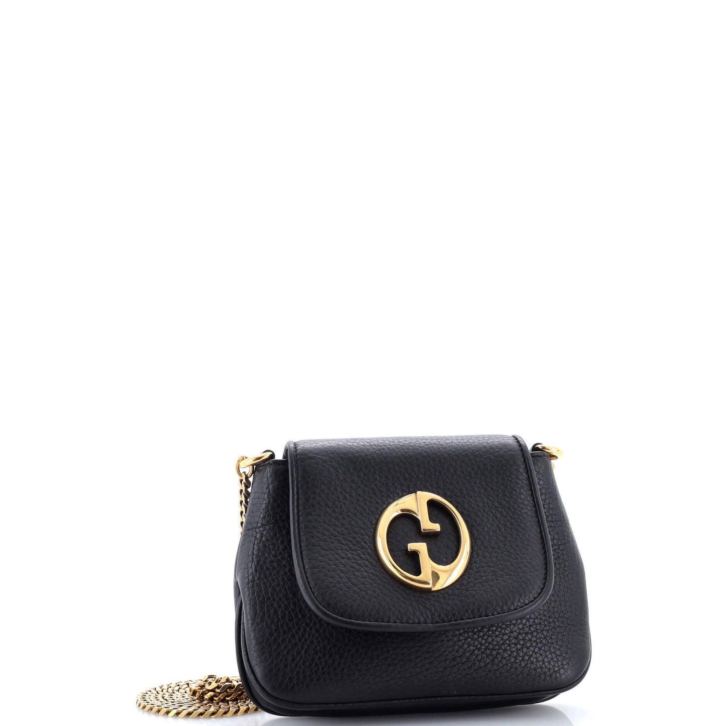 1973 Chain Shoulder Bag Leather Small