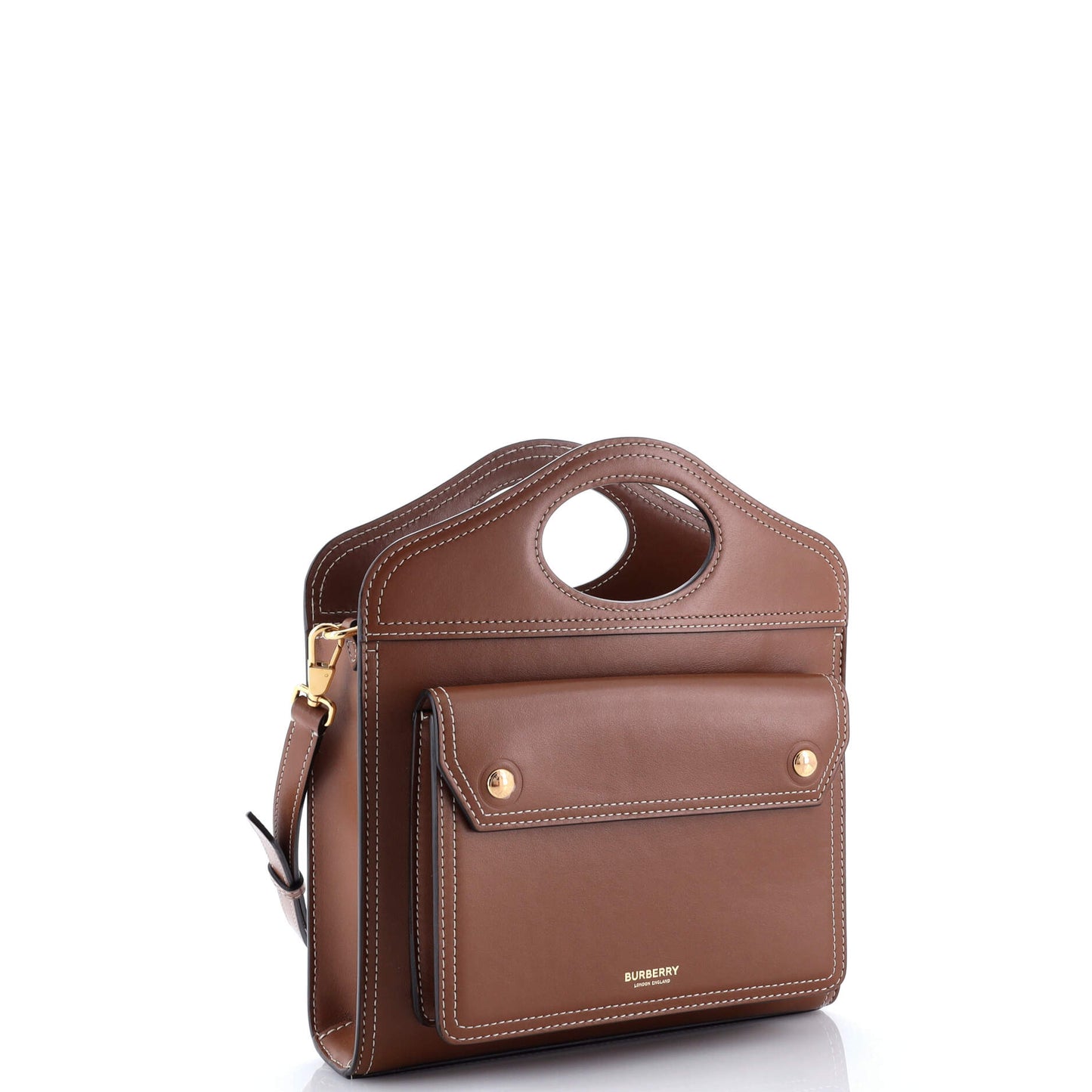 Pocket Tote Leather Mini