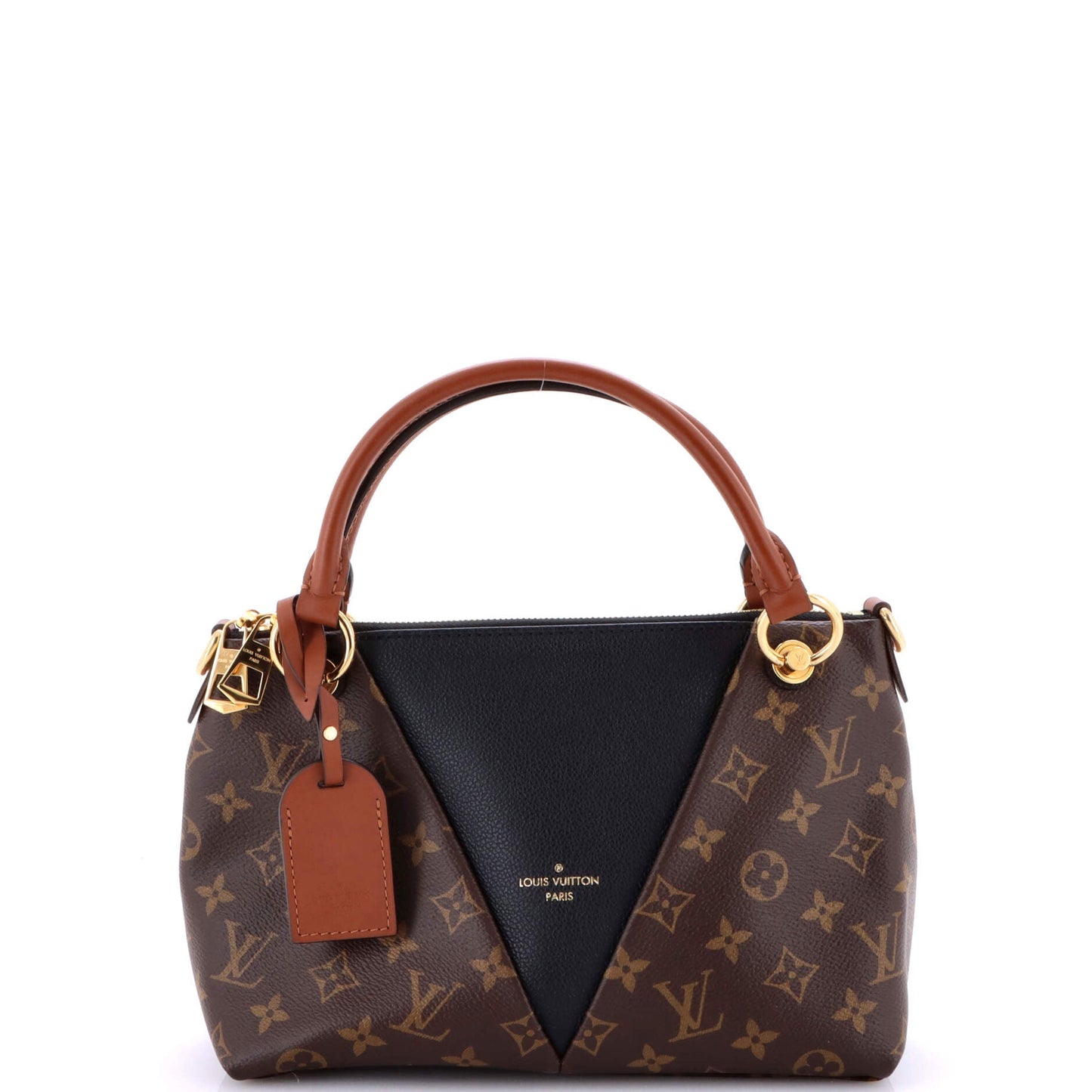 V Tote Monogram Canvas and Leather BB