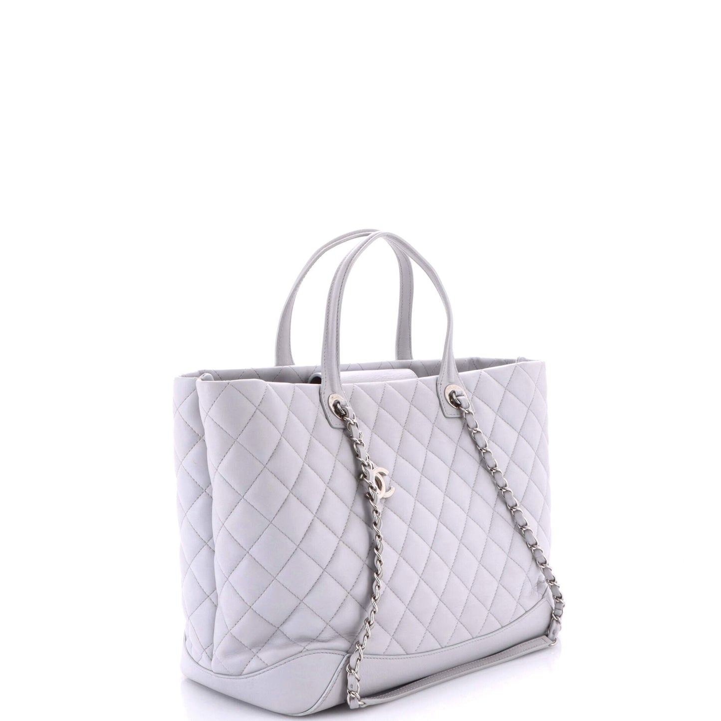 Easy Shopping Tote Quilted Calfskin Large