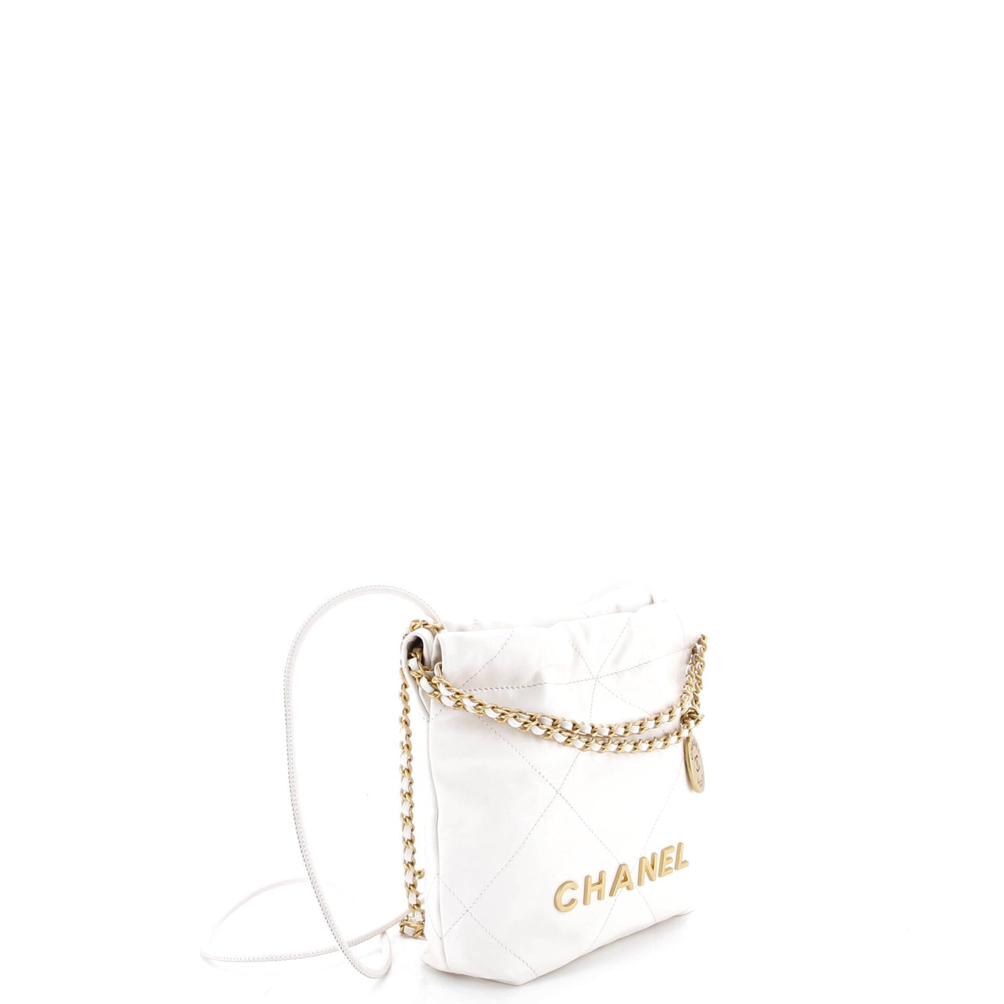 22 Chain Hobo Quilted Calfskin Mini