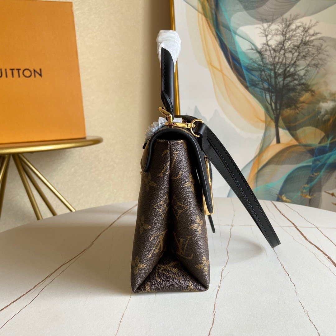 Louis Vuitton Monogram Locky BB Crossbody with Noir