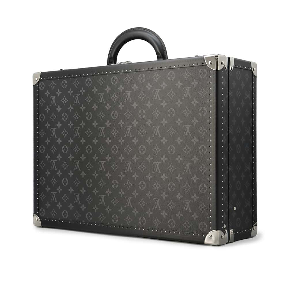LOUIS VUITTON Alzer Noir Monogram Eclipse Size 55