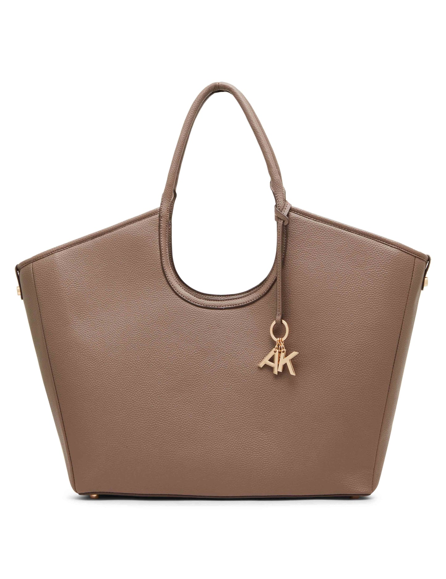 Large Tote with Graphic Tile Lion Logo Pouch