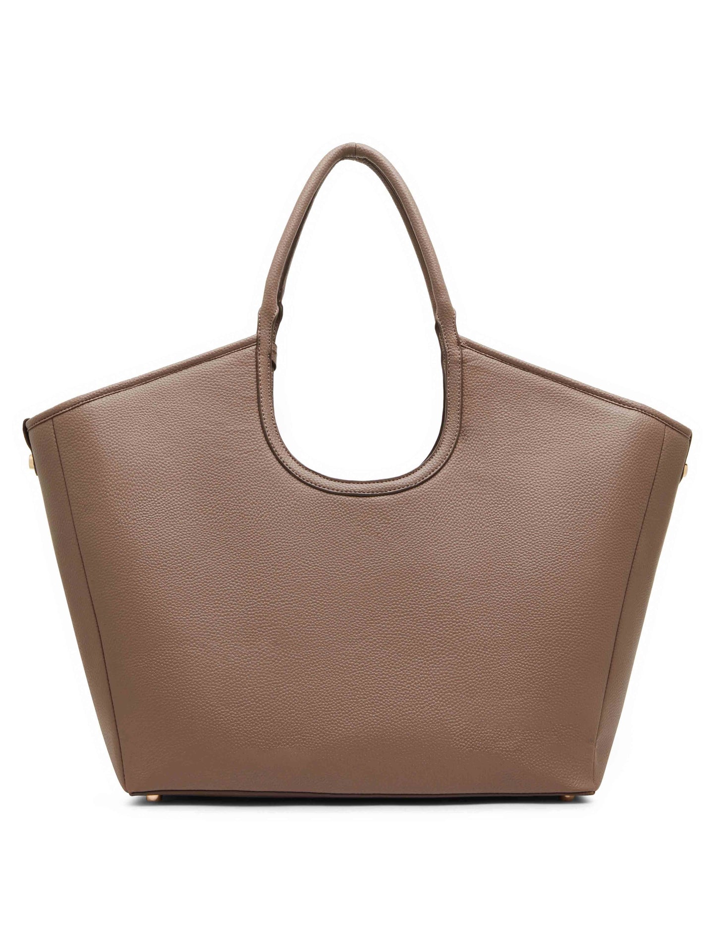 Large Tote with Graphic Tile Lion Logo Pouch