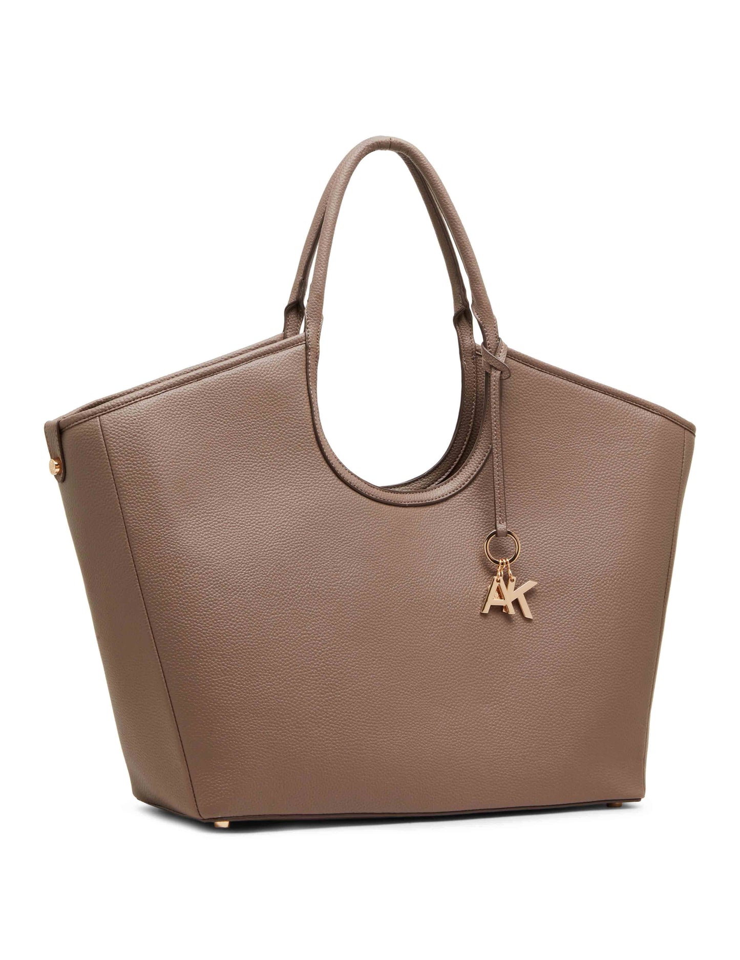 Large Tote with Graphic Tile Lion Logo Pouch