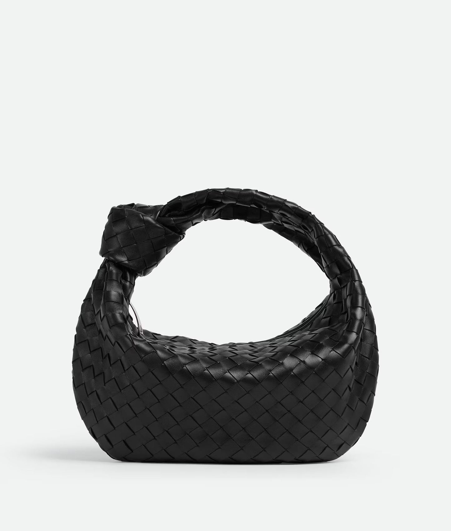 BOTTEGA VENETA JODIE KNOTTED INTRECCIATO LAMBSKIN LEATHER TOTE