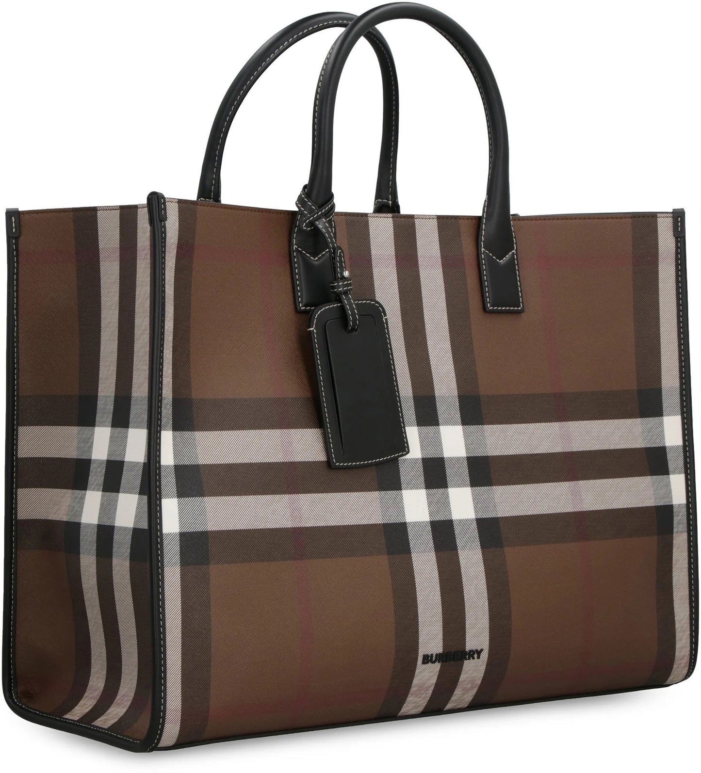 BURBERRY HOUSE CHECK DENNY CHECK TOTE