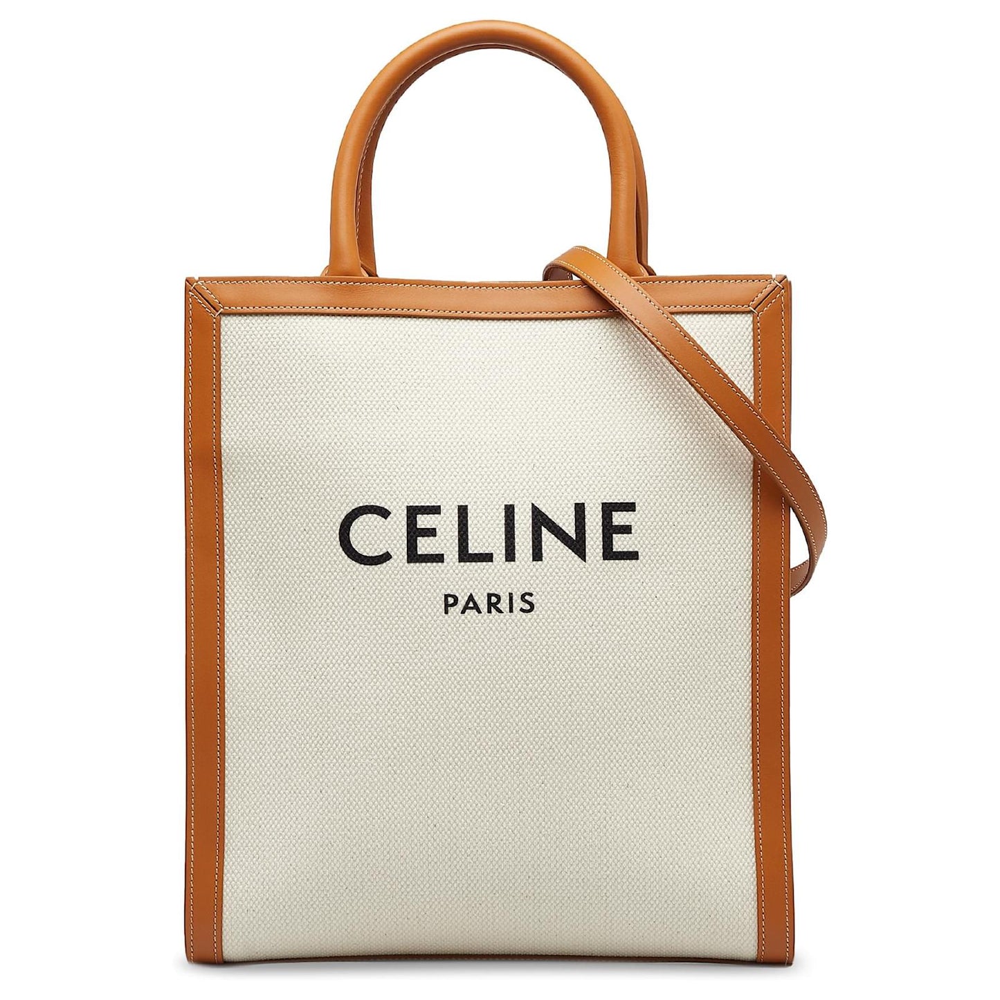 CÉLINE SMALL VERTICAL CABAS TOTE CROSSBODY BAG