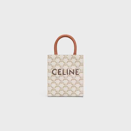 CÉLINE MINI TRIOMPHE VERTICAL CABAS TOTE BAG