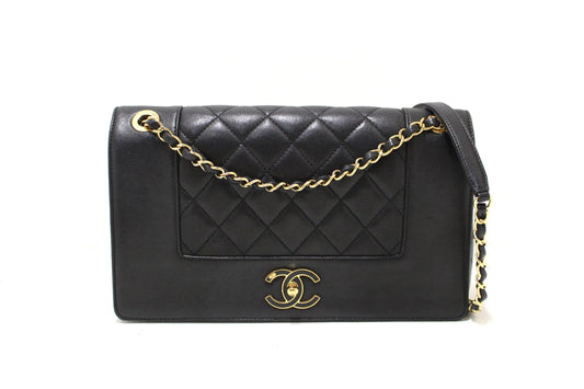 CHANEL CALFSKIN LEATHER MADEMOISELLE FLAP BAG