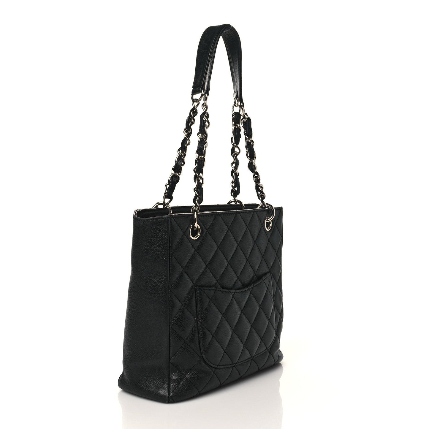 CHANEL CAVIAR QUILTED PETIT SHOPPING TOTE PST