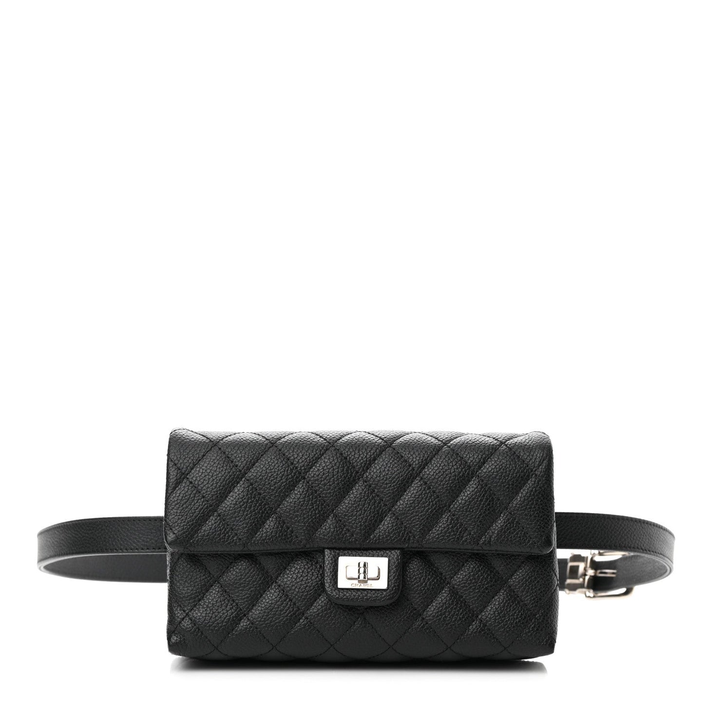CHANEL QUILTED GRAINED CALFSKIN 2.55 REISSUE BELT CLUTCH BAG