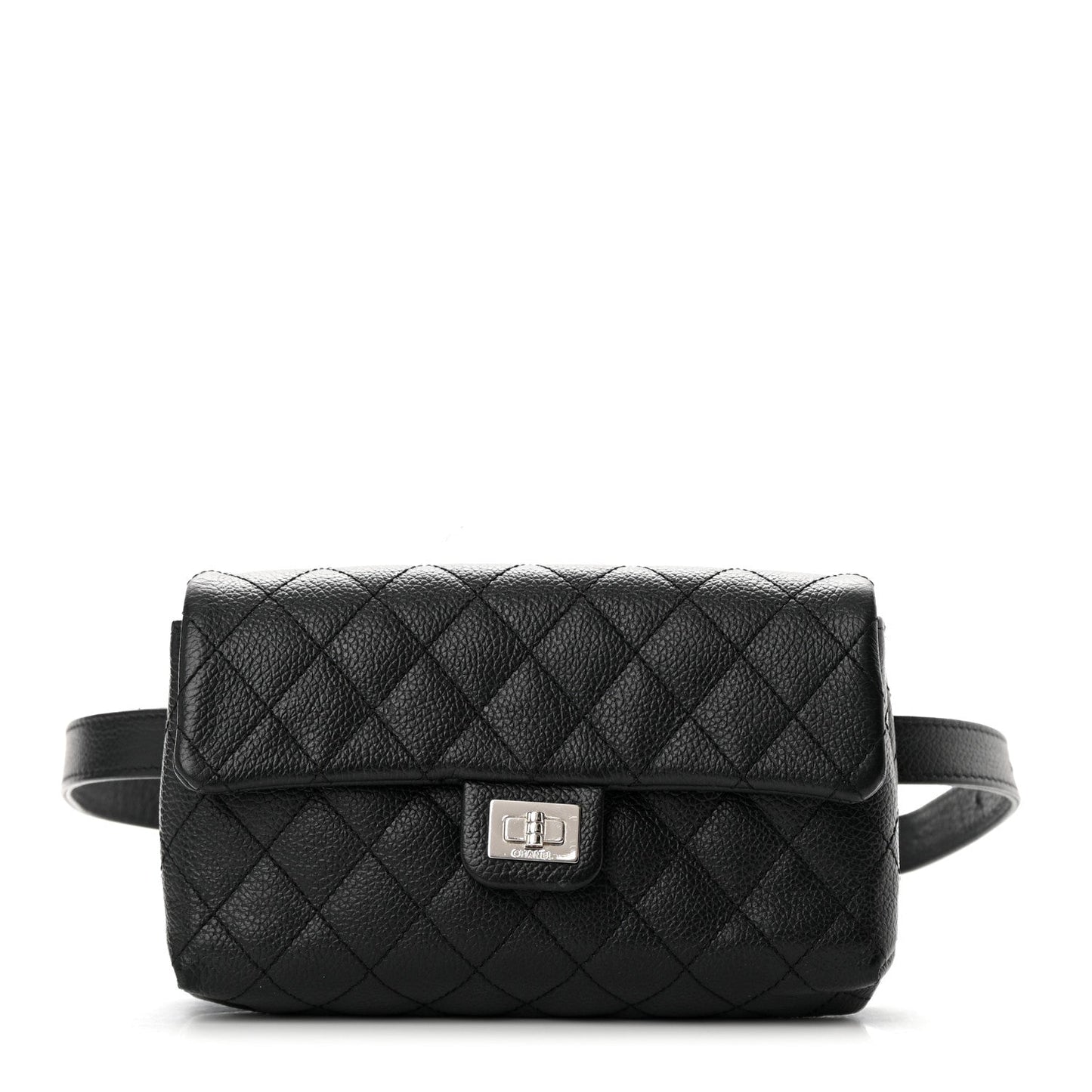 CHANEL QUILTED GRAINED CALFSKIN 2.55 REISSUE BELT CLUTCH BAG