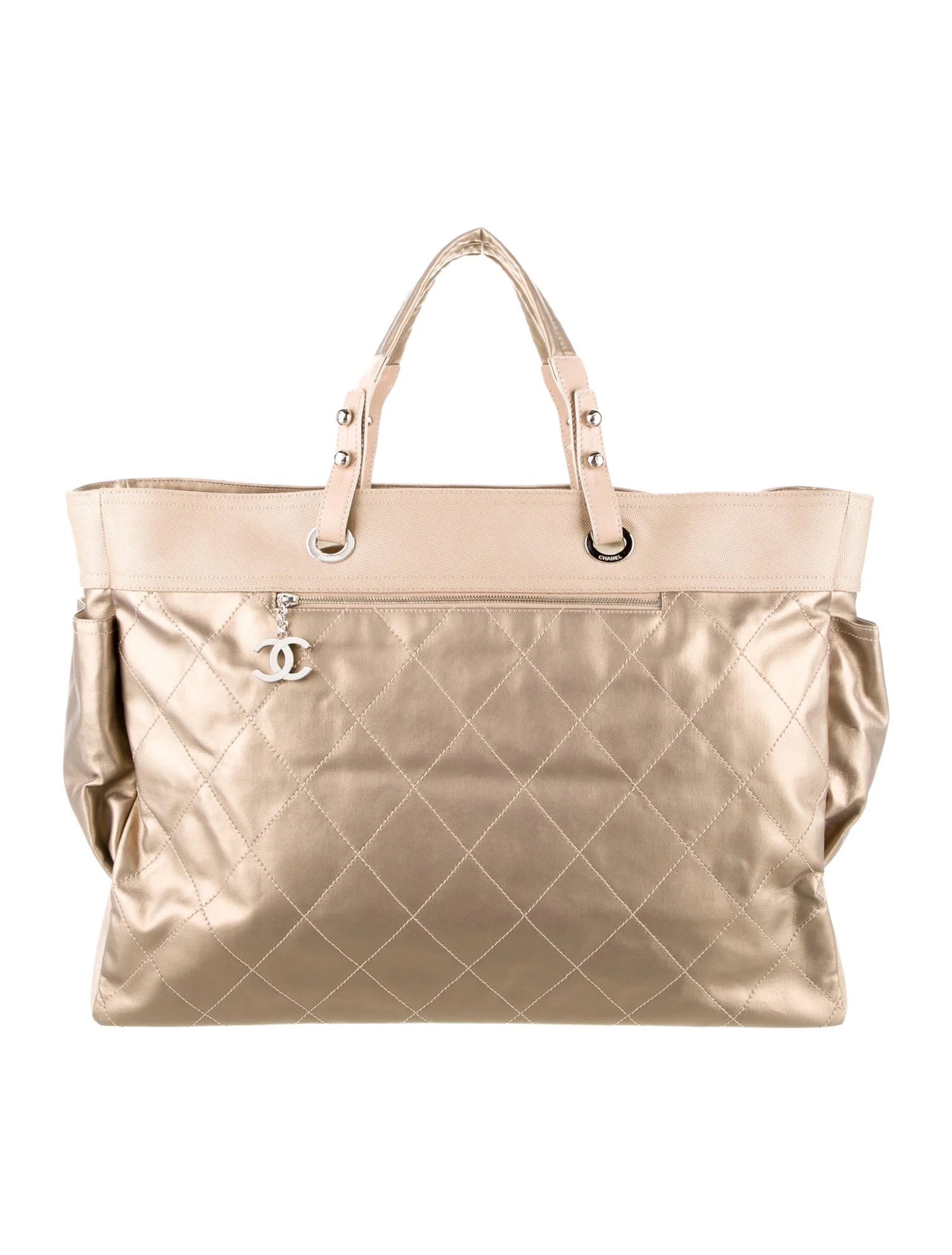CHANEL PARIS BIARRITZ QUILTED XL TOTE BAG
