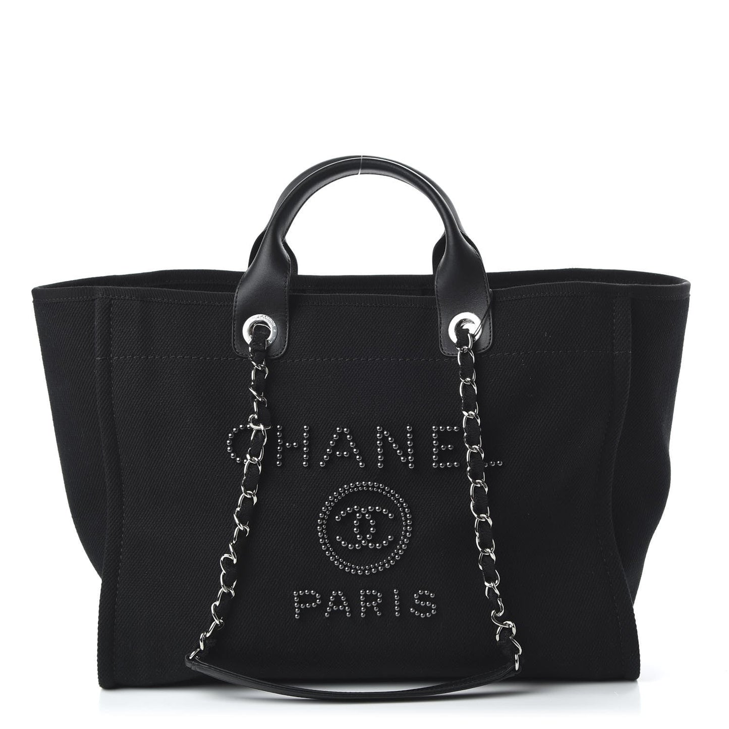 CHANEL PEARL DEAUVILLE MEDIUM TOTE BAG