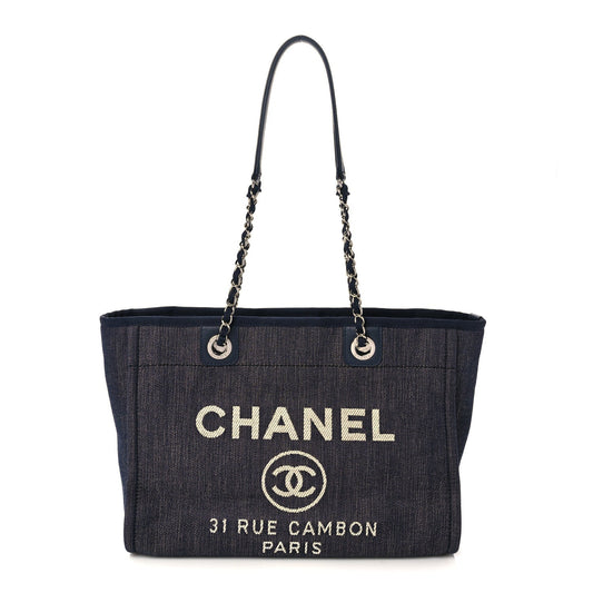 CHANEL SMALL DEAUVILLE TOTE BAG