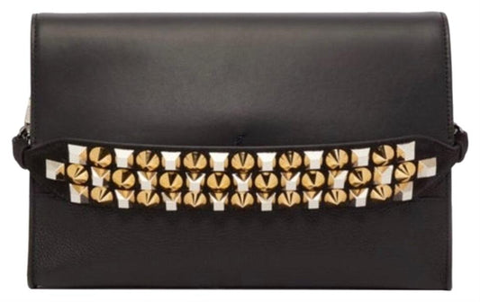 CHRISTIAN LOUBOUTIN LOUBIBLUES CLUTCH CROSSBODY BAG