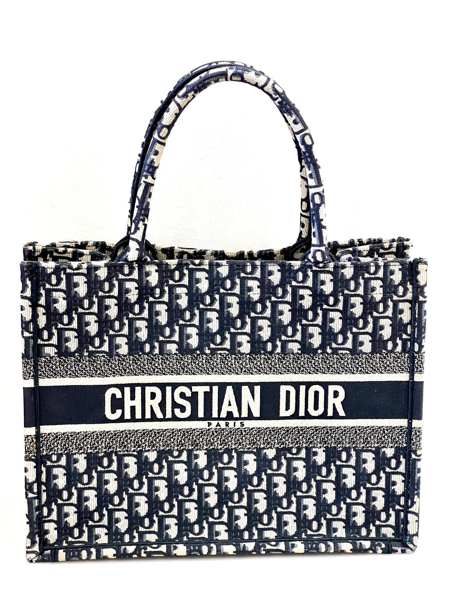 CHRISTIAN DIOR MEDIUM OBLIQUE BOOK TOTE BAG