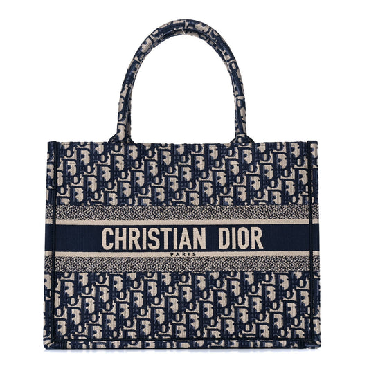 CHRISTIAN DIOR MEDIUM OBLIQUE BOOK TOTE BAG