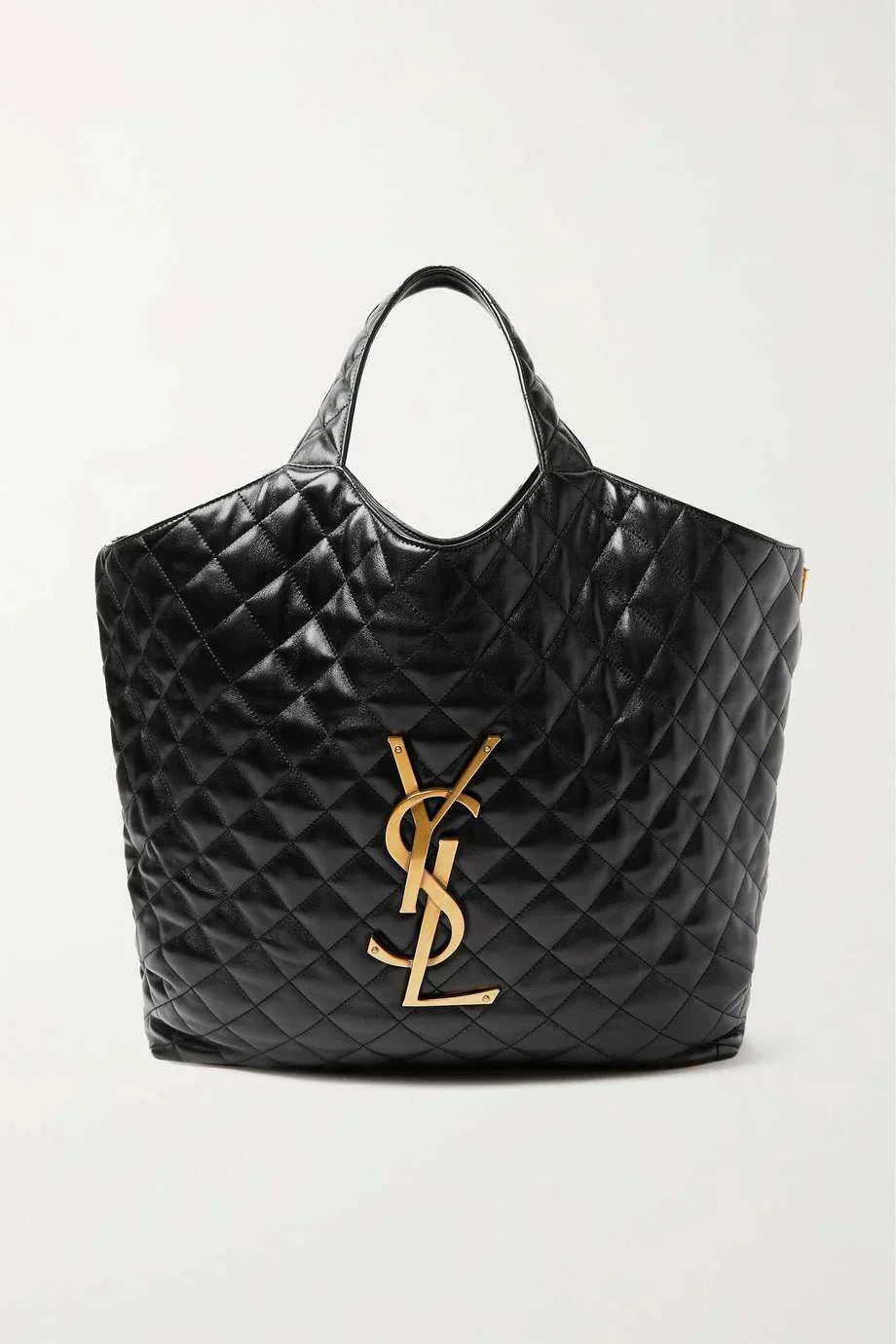 SAINT LAURENT Icare extra large embellished quilted leather tote