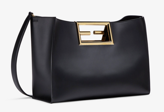 FENDI WAY MEDIUM CALFSKIN TOTE BAG