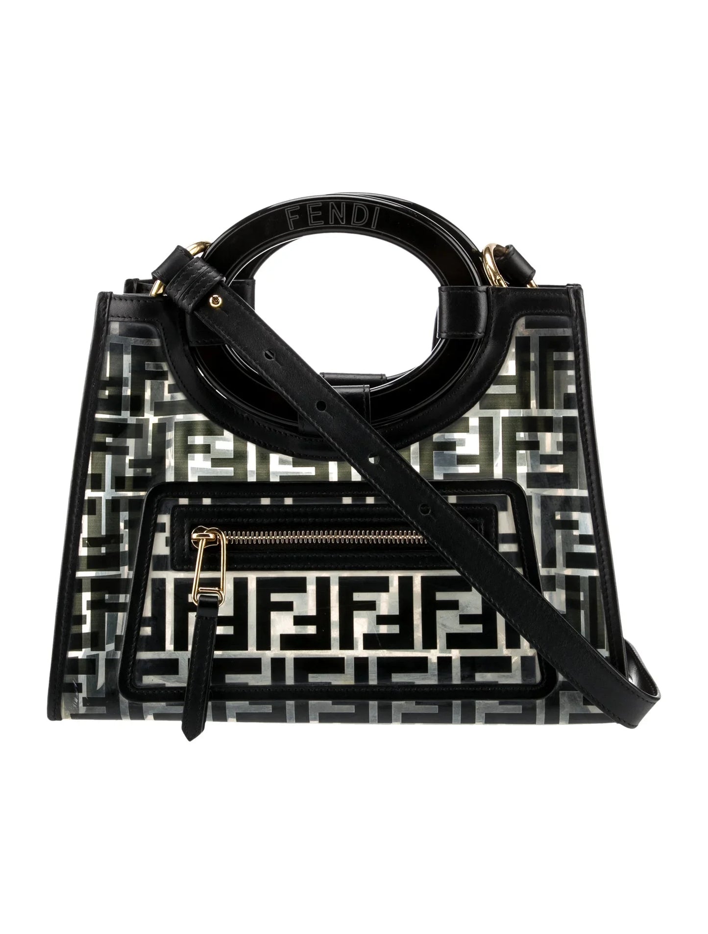 FENDI PVC LARGE RUNWAY TOTE