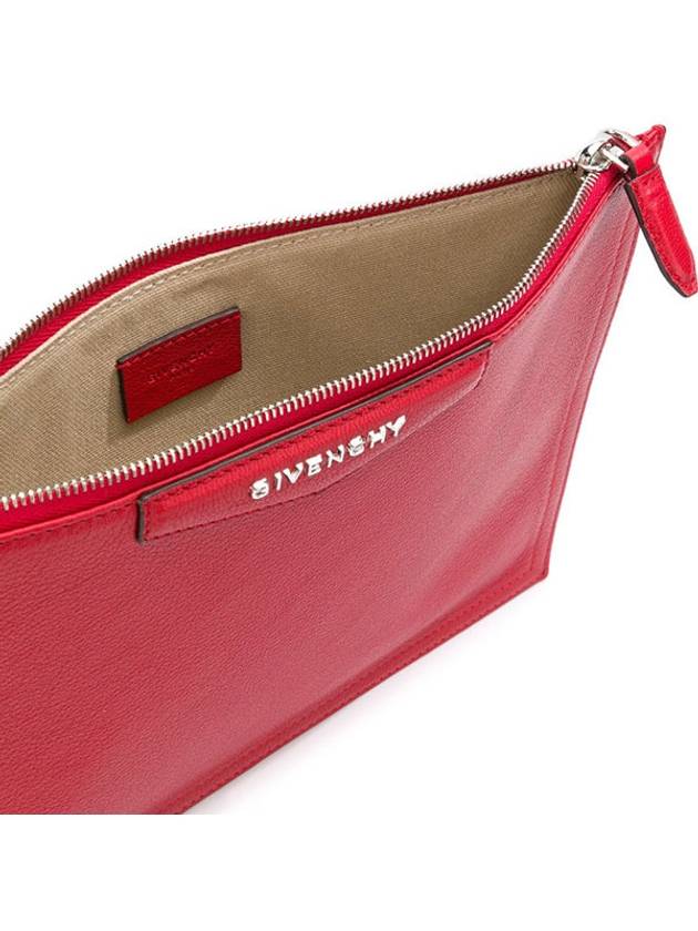 GIVENCHY ANTIGONA LARGE LEATHER CLUTCH BAG